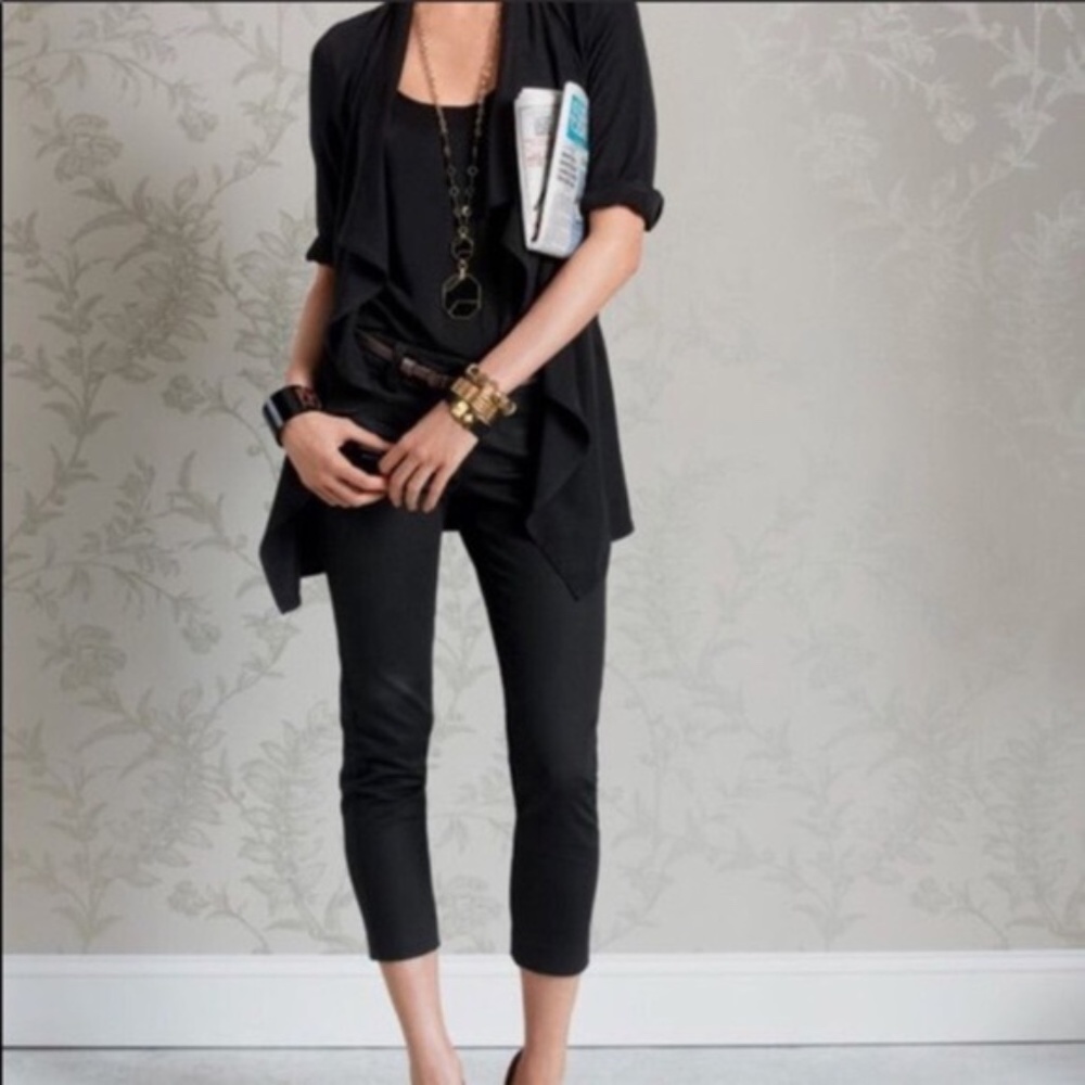 CAbi// Pique cropped pants style #413, size 2